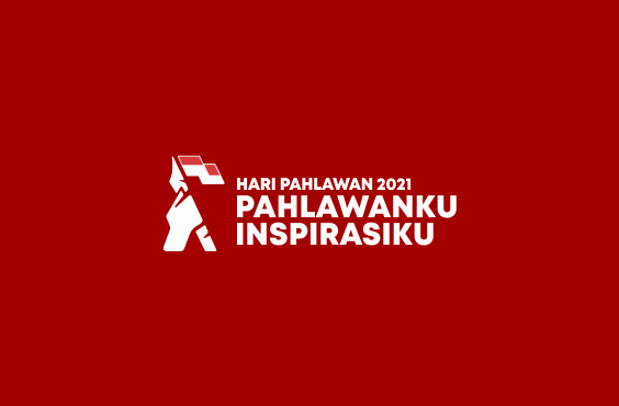 Logo Hari Pahlawan Nasional 10 November 2021.