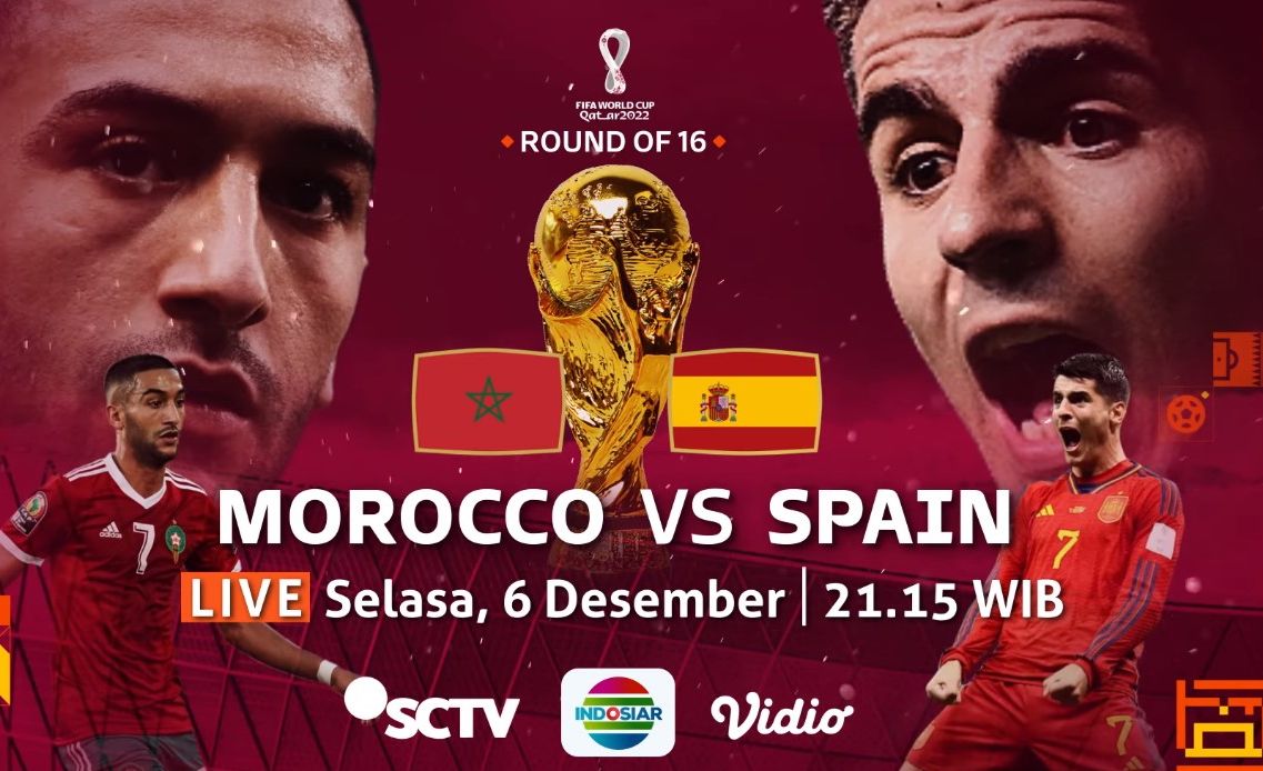 Link streaming Maroko vs Spanyol