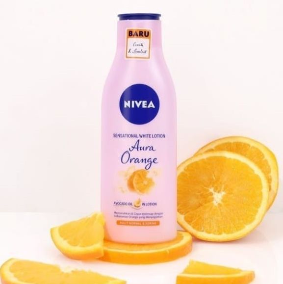 NIVEA Sensational Bright Lotion Aura Orange/Instagram 