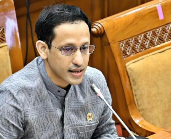 Mentri Pendidikan dan Kebudayaan Nadiem Makarim