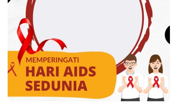 15 Twibbon Hari AIDS Sedunia 2022, Unggah di Media Sosial WhatsApp Hingga Facebook Sekarang