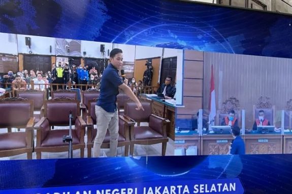 Richard Eliezer alias Bharada E ceritakan peristiwa penembakan terhadap Brigadir J (Joshua Hutabarat) di rumah Ferdy Sambo/ ANTARA/ Putu Indah Savitri