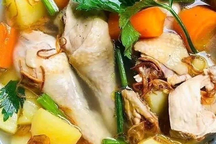 Resep Sop Bening Ayam Kampung Ala Rumahan Praktis Dan Enggak Ribet