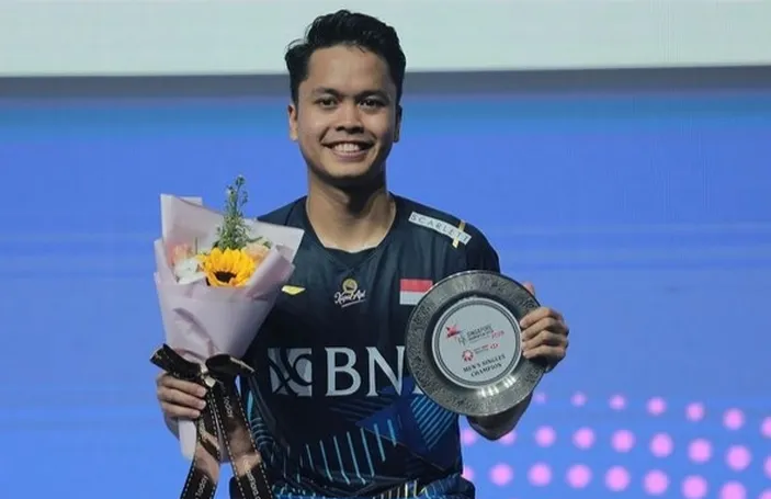 Anthony Ginting Ungkap Kunci Sukses Taklukan Atlet Badminton Taiwan di Asian Games 2023