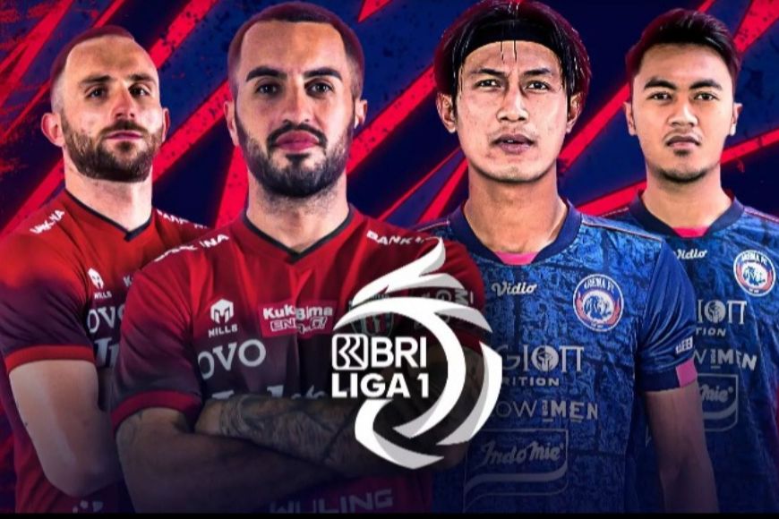 Hasil Bali United vs Arema FC di BRI Liga 1 musim 2022-2023.