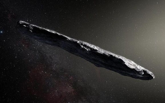 Oumuamua dipercaya sebagai pesawat Alien.*  