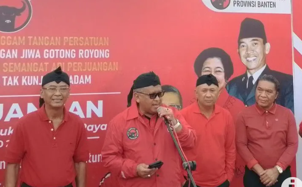 Hasto Kristianto sekjen PDIP angkat bicara terkait keinginan Surya Paloh bertemu dengan Megawati Soekarnoputri
