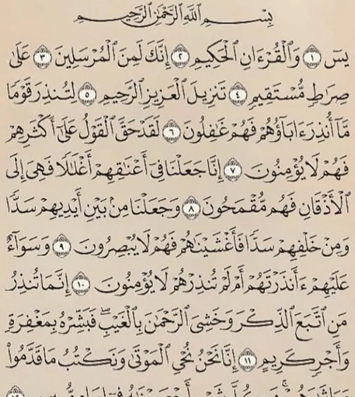 BACAAN Surat Yasin Latin Dan Arab, Lengkap 83 Ayat Mudah Dibaca Setiap ...