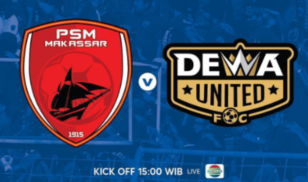  Link live streaming BRI Liga 1 pekan ke-27 antara PSM Makassar vs Dewa United FC