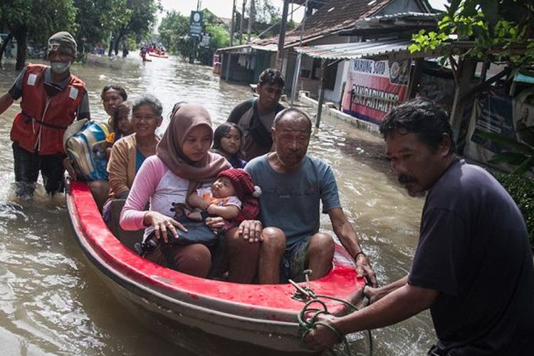 Bengawan Solo Meluap: 21.846 Jiwa di 16 Kelurahan Terdampak Banjir