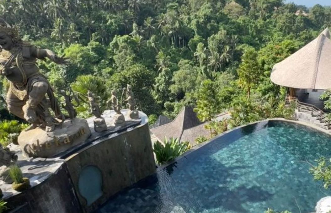 The Kayon Valley Resort, Ubud, Bali. 