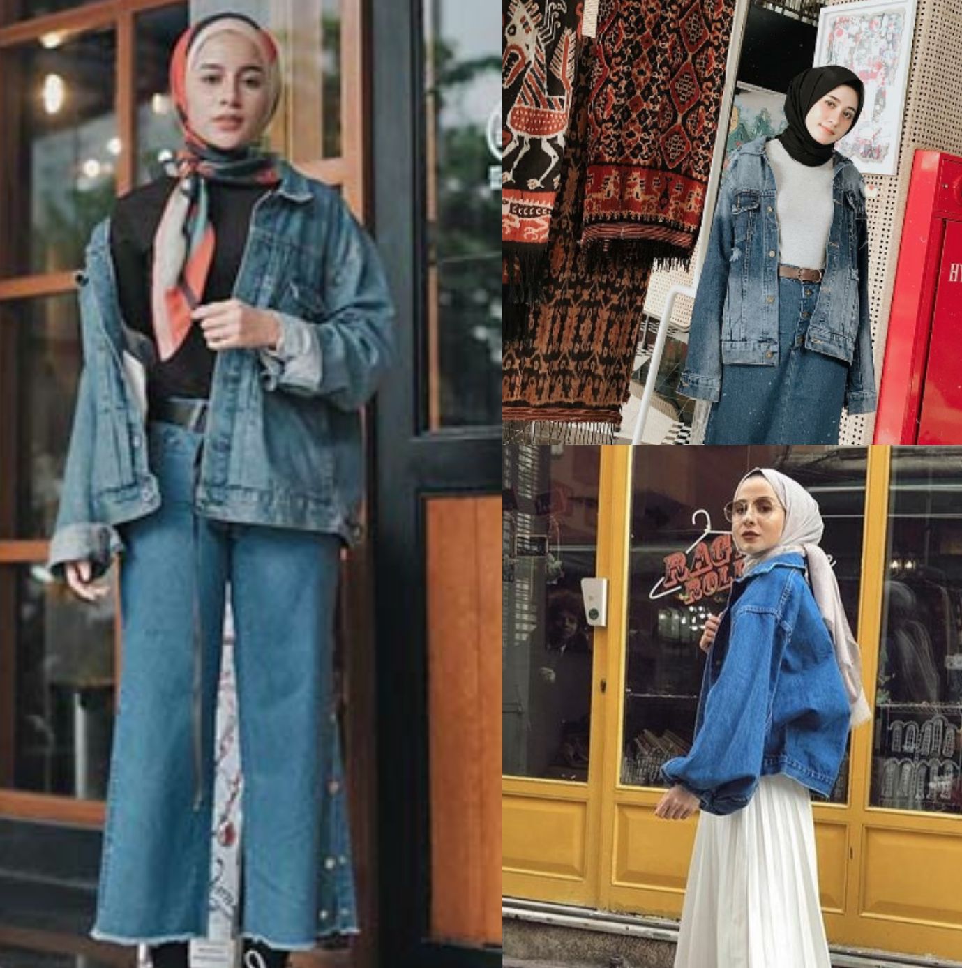 6 Inspirasi OOTD Denim yang Cocok Padu Padankan Hijab Anda - Jurnal Palopo