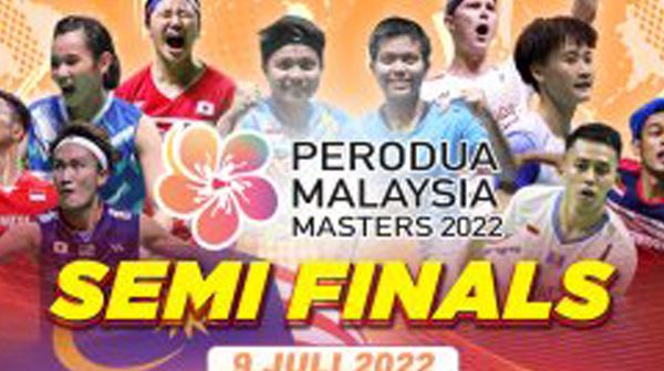 Daftar Susunan Pemain Indonesia di Babak Semifinal Malaysia Masters 2022
