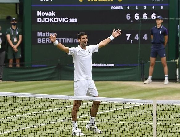 Petenis Serbia, Novak Djokovic menjadi unggulan pertama dan Rafael Nadal (Spanyol) ungulan kedua pada Kejuaraan tennis major Wimbledon Mulai 27 Juni 2022./pikiran-rakyat.com