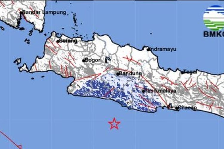 Breaking News Gempa Magnitudo 5 5 Guncang Pangandaran Pagi Ini Terasa