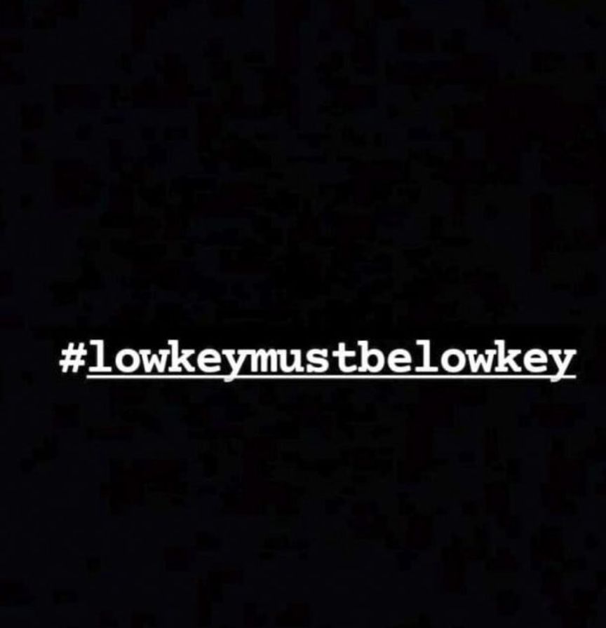 Tagar #lowkeymustbelowkey dari RM BTS