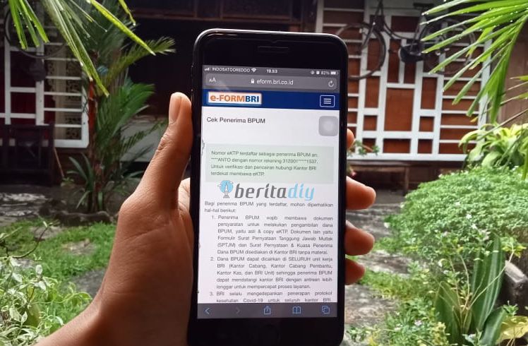 BPUM Rp 1,2 juta yang pasti cair jika KTP muncul di link eform.bri.co.id/bpum dan cara cek penerima bantuan BLT UMKM November 2021 di eform BRI Tahap 3