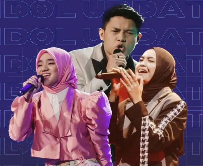 Road To Grand Final Indonesian Idol 2023: Peringkat Kontestan Top 3 ...