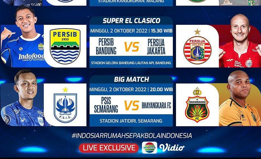 jadwal liga 1 hari ini