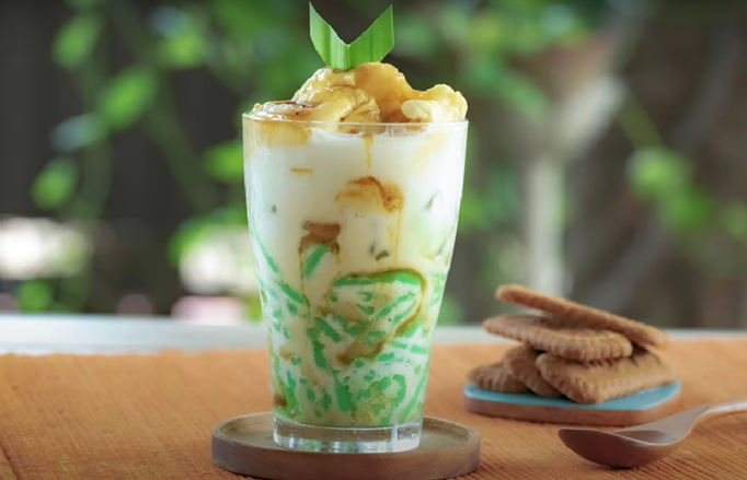 Inilah resep membuat es cendol durian yang seger dan manis banget. Es durian khas Bandung ini cocok diminum di siang yang panas. 