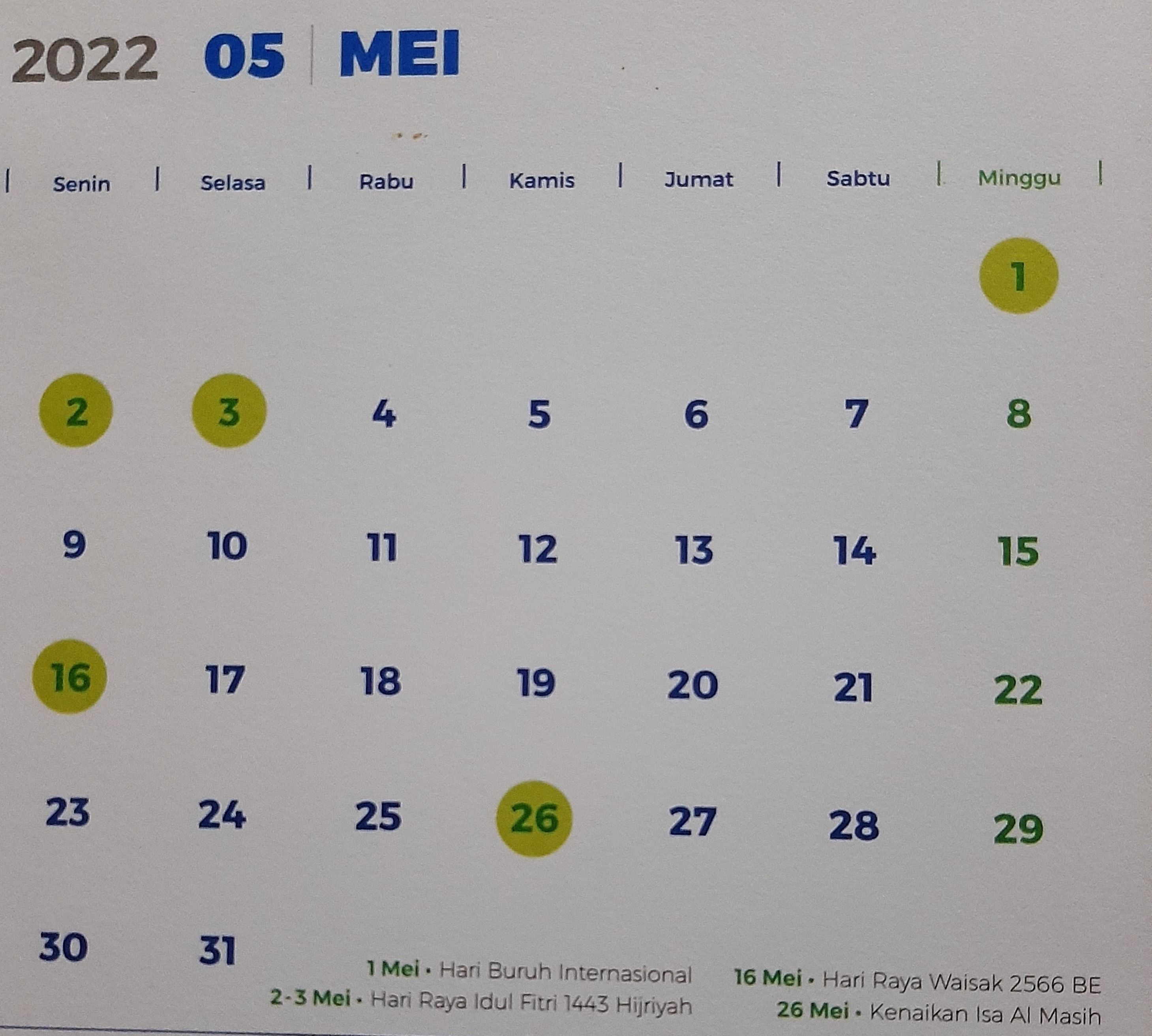 Mei 2022 kalendar kalender bali