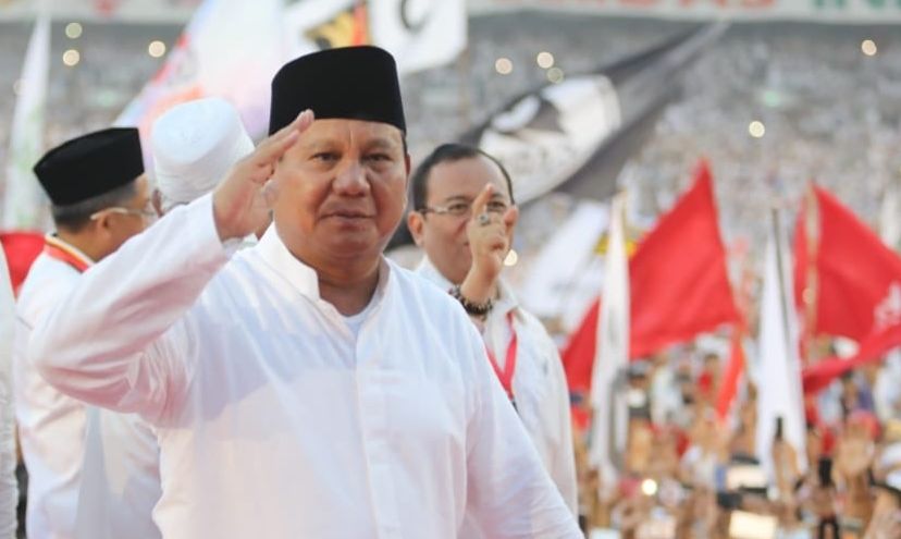 Menteri Pertahanan (Menhan) Prabowo Subianto.