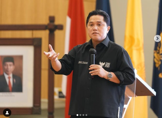 Profil Dan Biodata Erick Thohir, Menteri BUMN: Umur, Keturunan, Partai ...