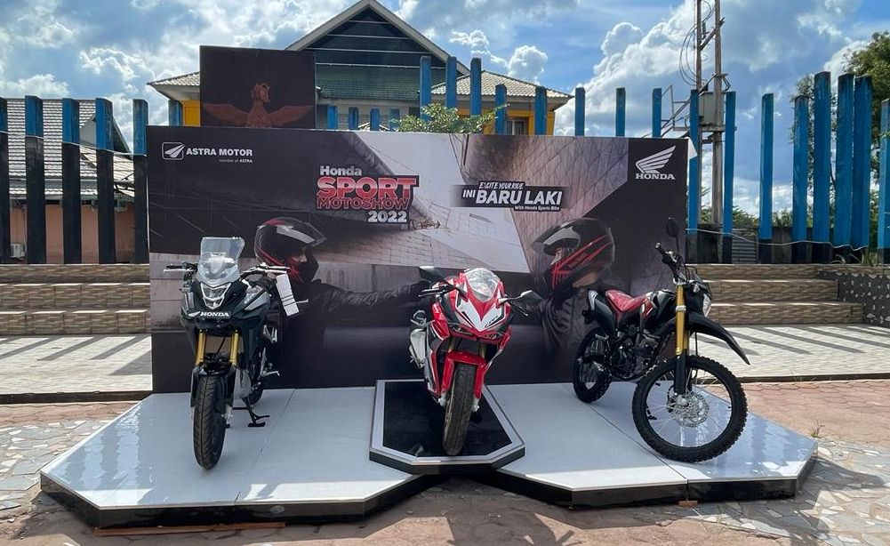 Foto: Astra Motor Kalbar Menampilkan Jajaran Honda Sport Motoshow 2022 (HSMS)