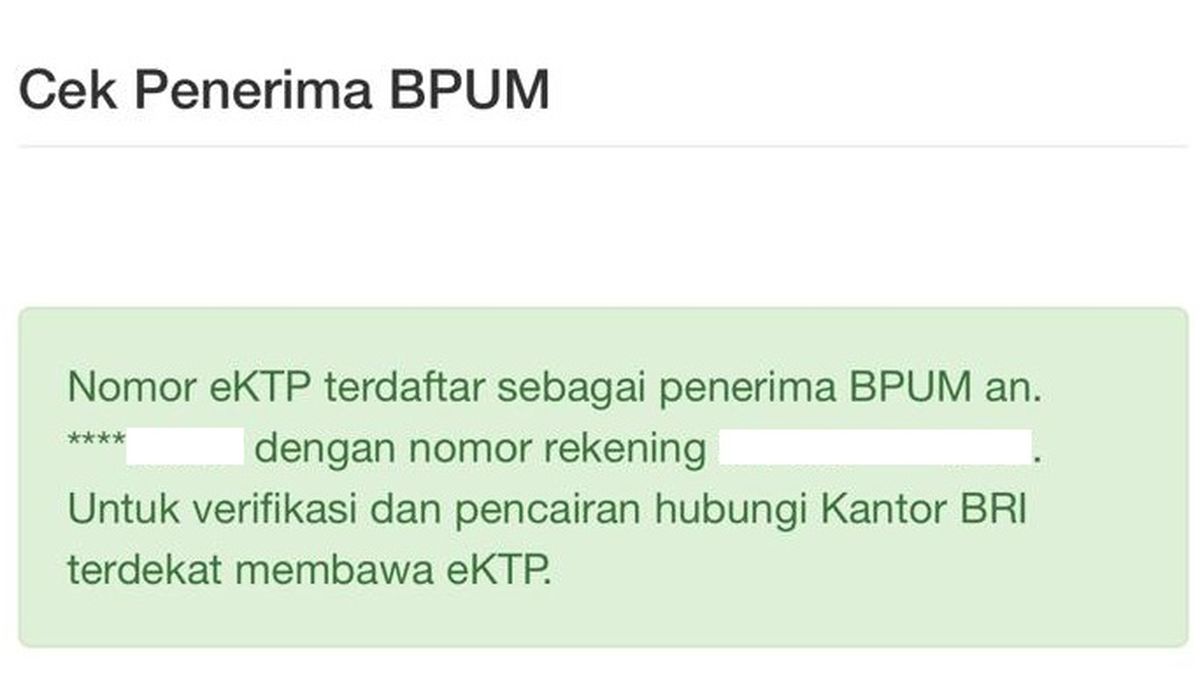 Cek Penerima Bpum Eform Bri Co Id Tak Bisa Login Kesini Umkm Ini