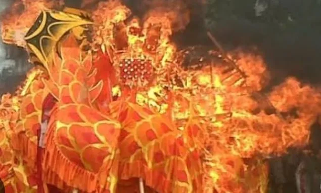 MENGENAL Ritual Bakar Naga Sebagai Akhir Perayaan Cap Go Meh 2023, Ini Lokasinya Di Ketapang, Kalimatan Barat