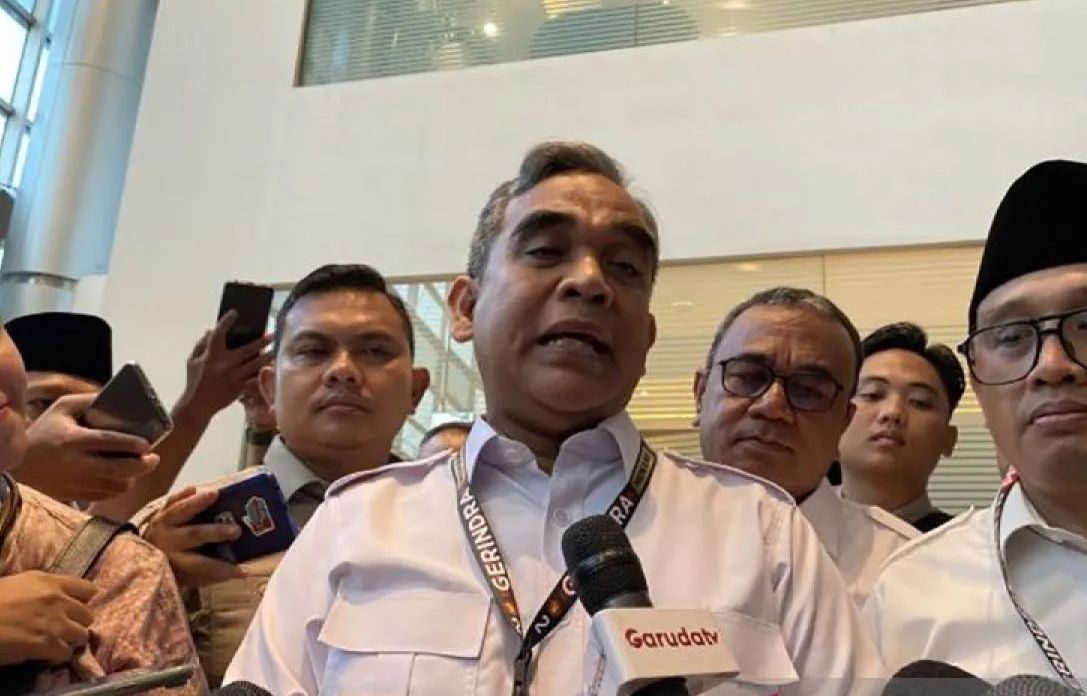 Sekretaris Jendral (Sekjen) Partai Gerindra sekaligus Wakil Ketua Tim Kampanye Nasional (TKN) Prabowo-Gibran, Ahmad Muzani.