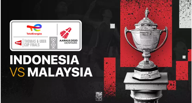 SEDANG BERLANGSUNG LIVE STREAMING TVRI Indonesia vs Malaysia di Thomas Cup  2020, Marcus Gideon/Kevin Sanjaya