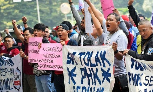 Warga Sukabumi Hindari Tempat Ini, Agar Tidak Terjebak Macet Unjuk Rasa Buruh