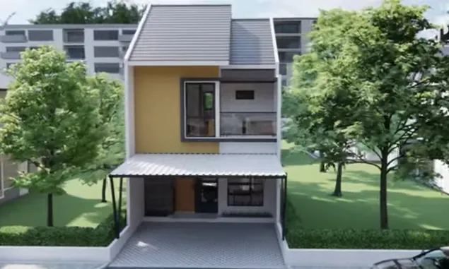 Desain Rumah Minimalis 2 Lantai yang Lagi Booming, Cocok untuk Pasangan Muda Baru Menikah