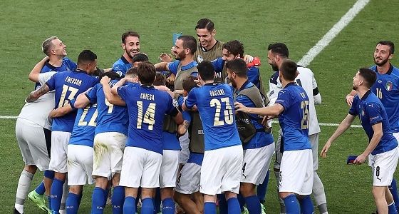 Prediksi line up pemain Italia vs Austria Pada Laga Babak 16 besar Euro 2020.