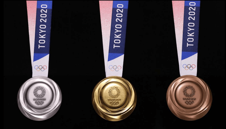 Ilustrasi medali dalam Olimpiade Tokyo 2020.*