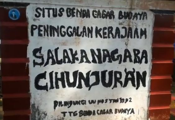 Ilustrasi makom keramat Angling Darma di Pandeglang