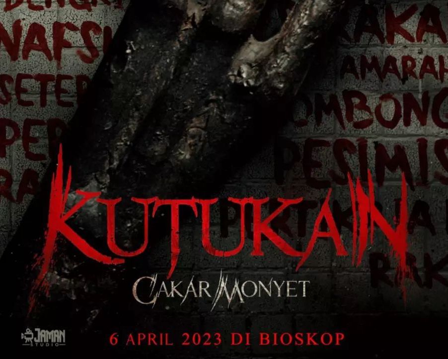 Official teaser poster film Kutukan Cakar Monyet/Tangkapan Layar/Instagram @jamanstudio