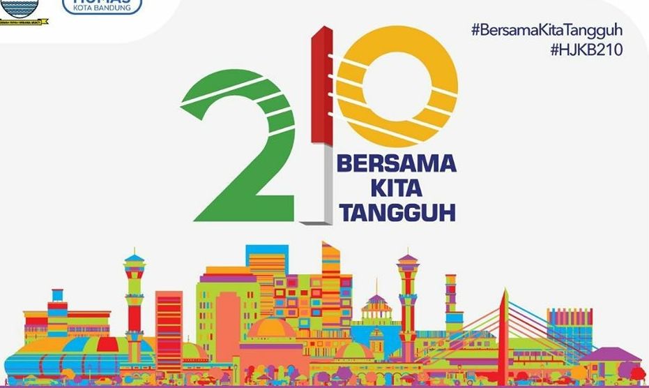 Ini Tema dan Makna Logo Hari Jadi Kota Bandung ke-210