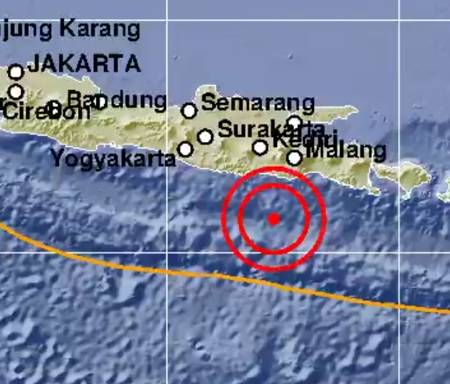 Breaking News Gempa Bumi Tengah Malam Di Blitar Jawa Timur Bmkg Terasa Di 11 Wilayah Portal Jember