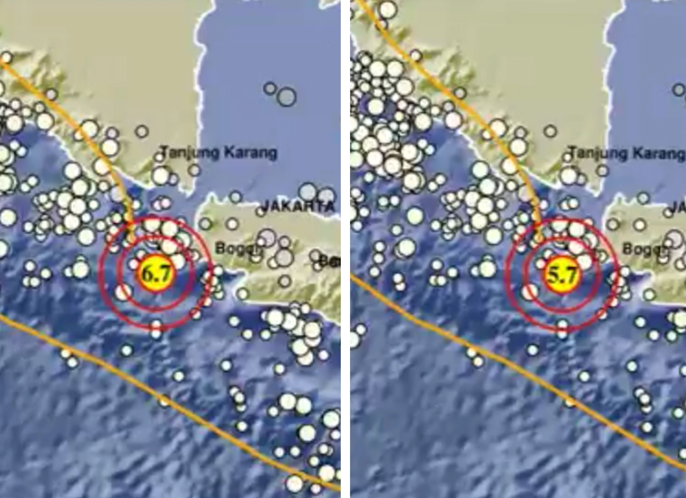 Badan Meteorologi Klimatologi Geofisika (BMKG) sebut gempa di Selatan Banten merupakan jenis dangkal akibat aktivitas subduksi.