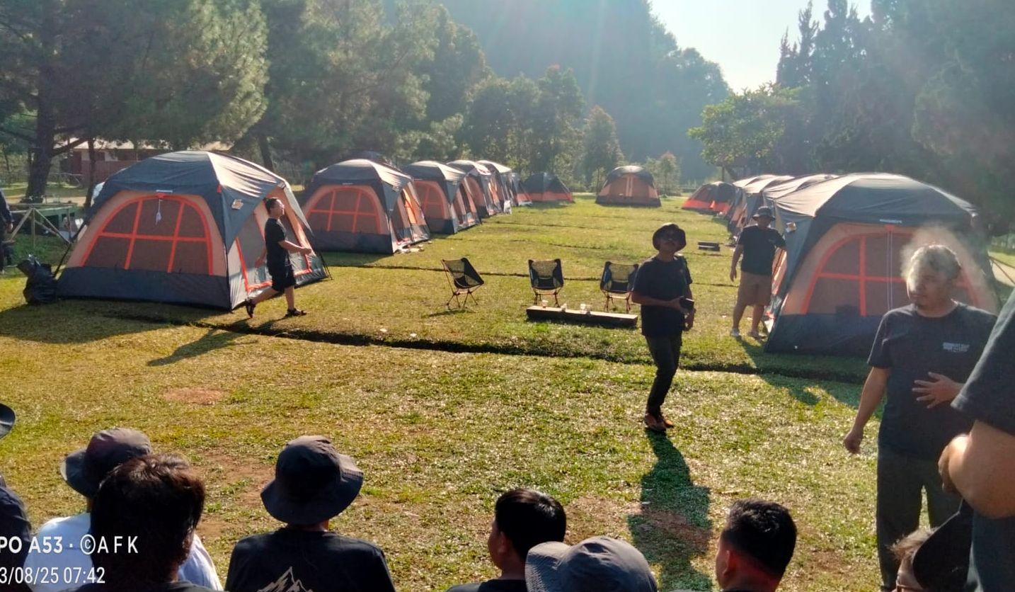 Journalist Camp PRMN-Eiger di Campervan Sari Ater, Kabupaten Subang, 24-25 Agustus 2023.*/Kabar-Priangan.com/Arief Farihan Kamil