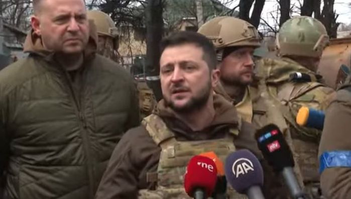 Presiden Ukraina Volodymyr Zelensky