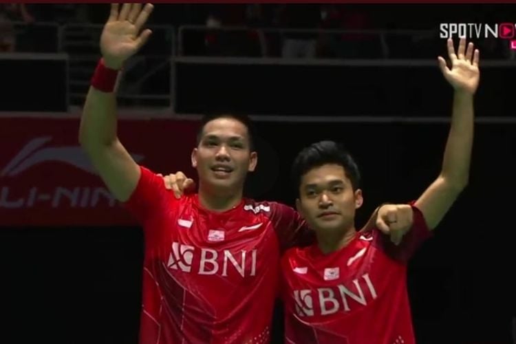 Drawing Ganda Putra Indonesia Di Hylo Open 2022, Marcus-Kevin Dan Fajar ...