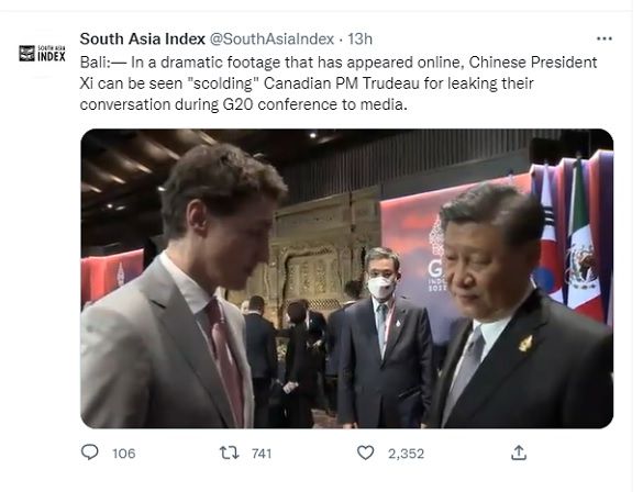 Mengapa Presiden Republik Rakyat China Xi Jinping memarahi Presiden Kanada Justin Trudeau di sela KTT G20 di Bali sehingga videonya viral?