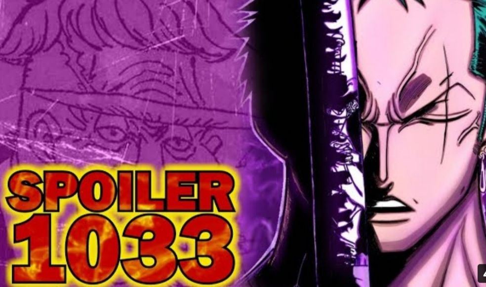 Spoiler One Piece chapter 1033 yang berjudul 'Shimotsuki Kozaburo'. dalam chapter tersebut Zoro Melawan King dan haki raja Zoro bangkit.