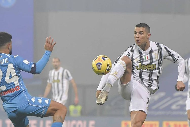 Juventus Vs Napoli Juve Juara Piala Super Italia Cristiano Ronaldo Jadi Raja Gol Sepanjang Masa