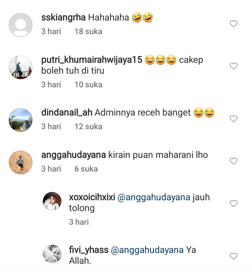 Komentar netizen di unggahan instagram BWF/Tangkapan layar Instagram/@bwf.official