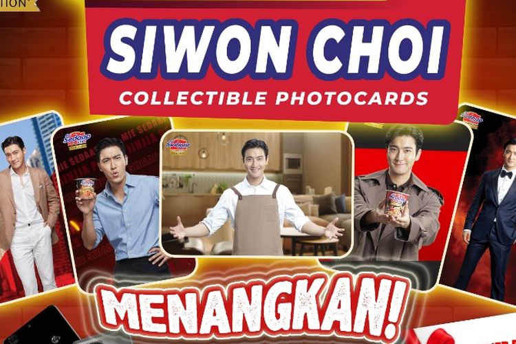 Beli Mie Instan Ini, Dapatkan Koleksi Exclusive Photocard Siwon Choi