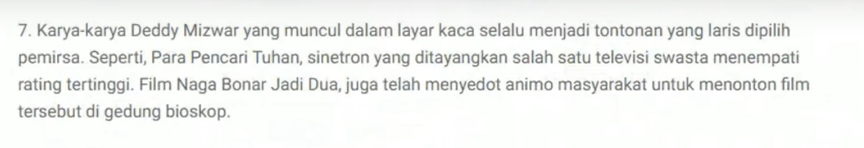  Soal UTS PTS Bahasa Indonesia Kelas 8 